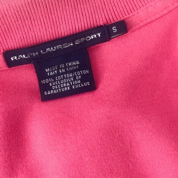 Ralph Lauren Sport Pink Short Sleeve Polo Dress S - Picture 3 of 9